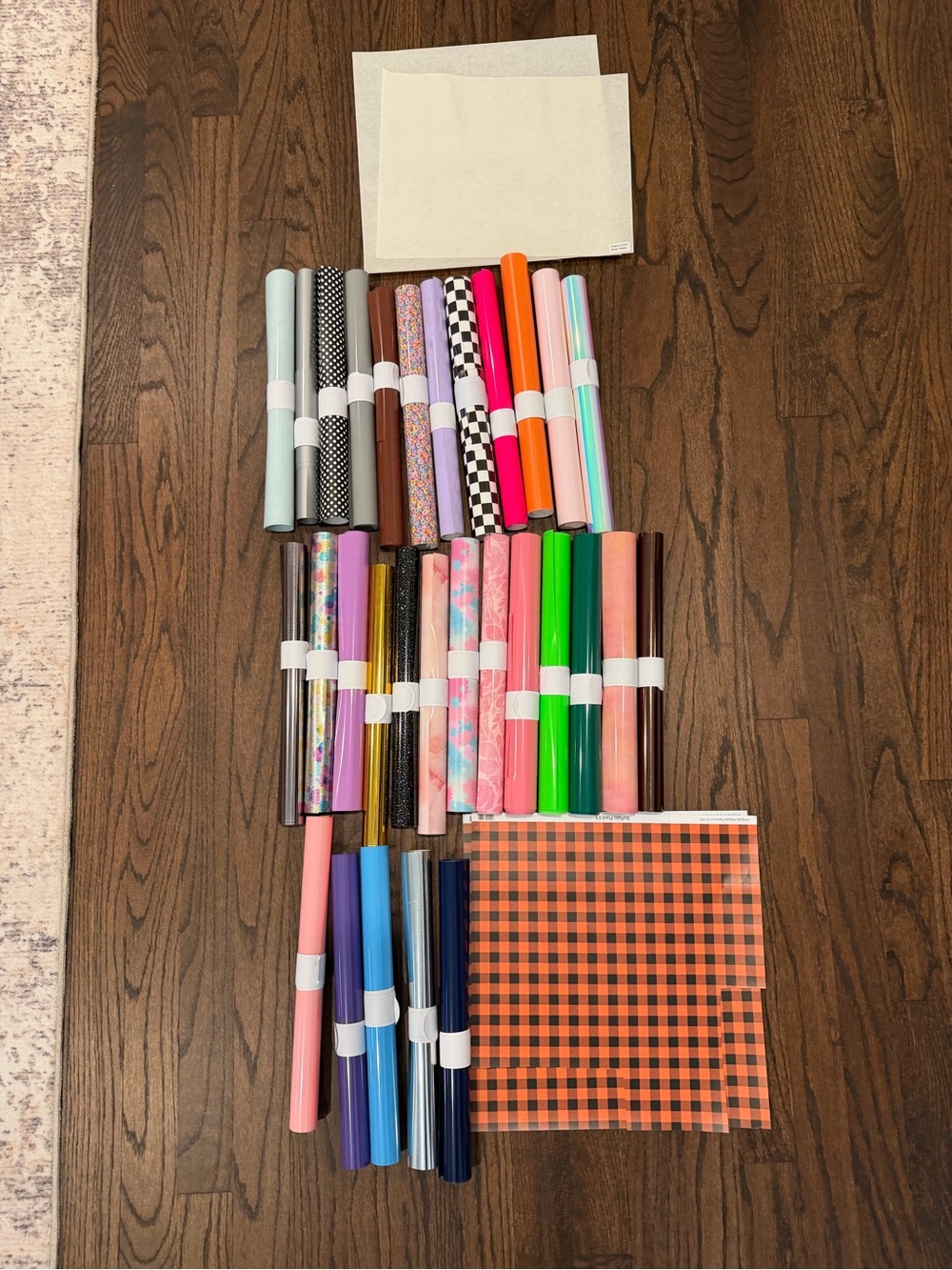 Cricut Assorted Colored and Patterned Heat Transfer Vinyl Rolls